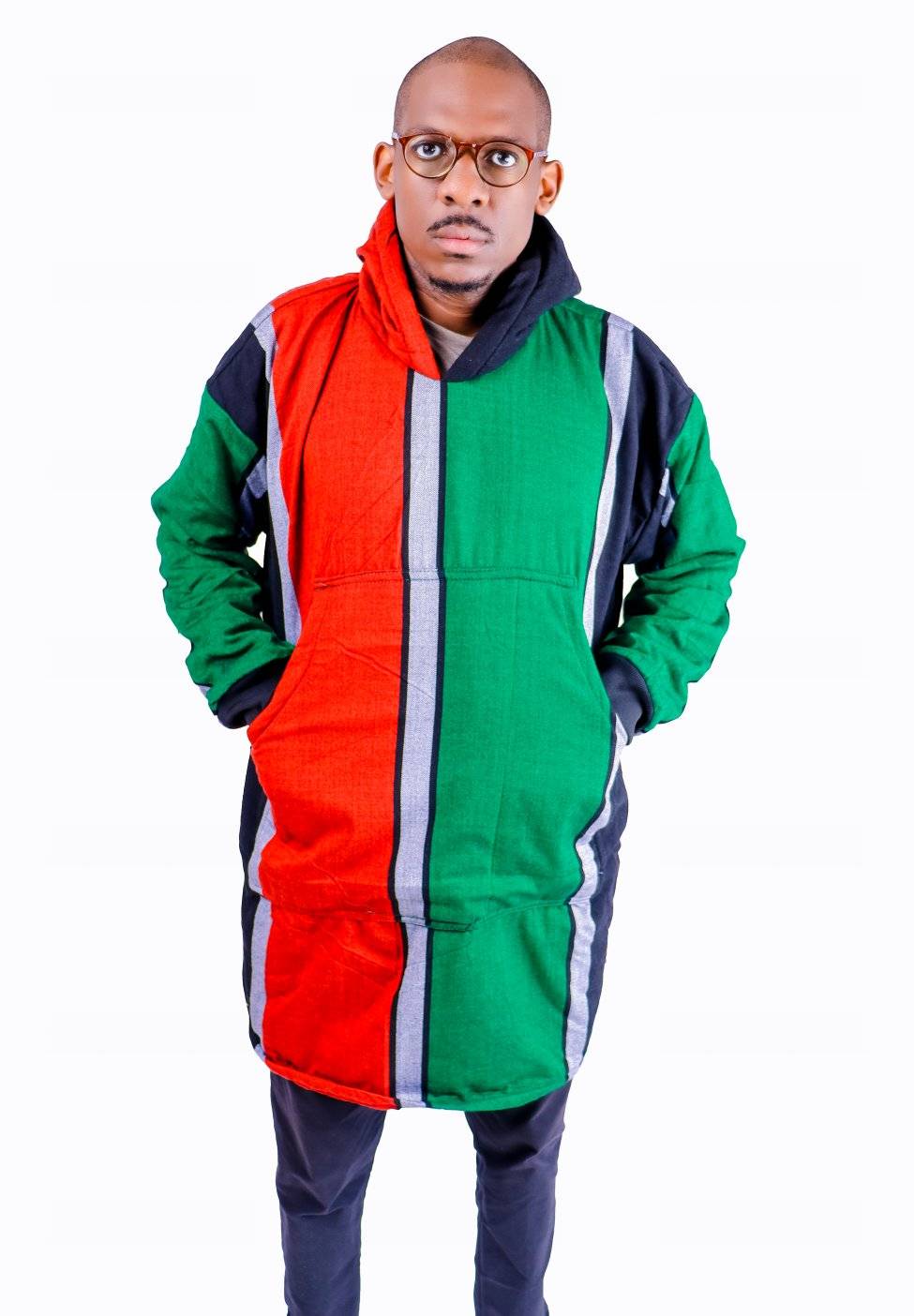 kenyan flag inspired bhoodie